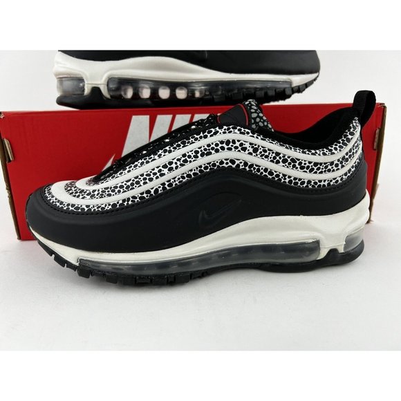 Nike Air Max 97 SE Safari Women's Size 6.5 Sneakers Shoes Black White DH0559-001 - Picture 4 of 10